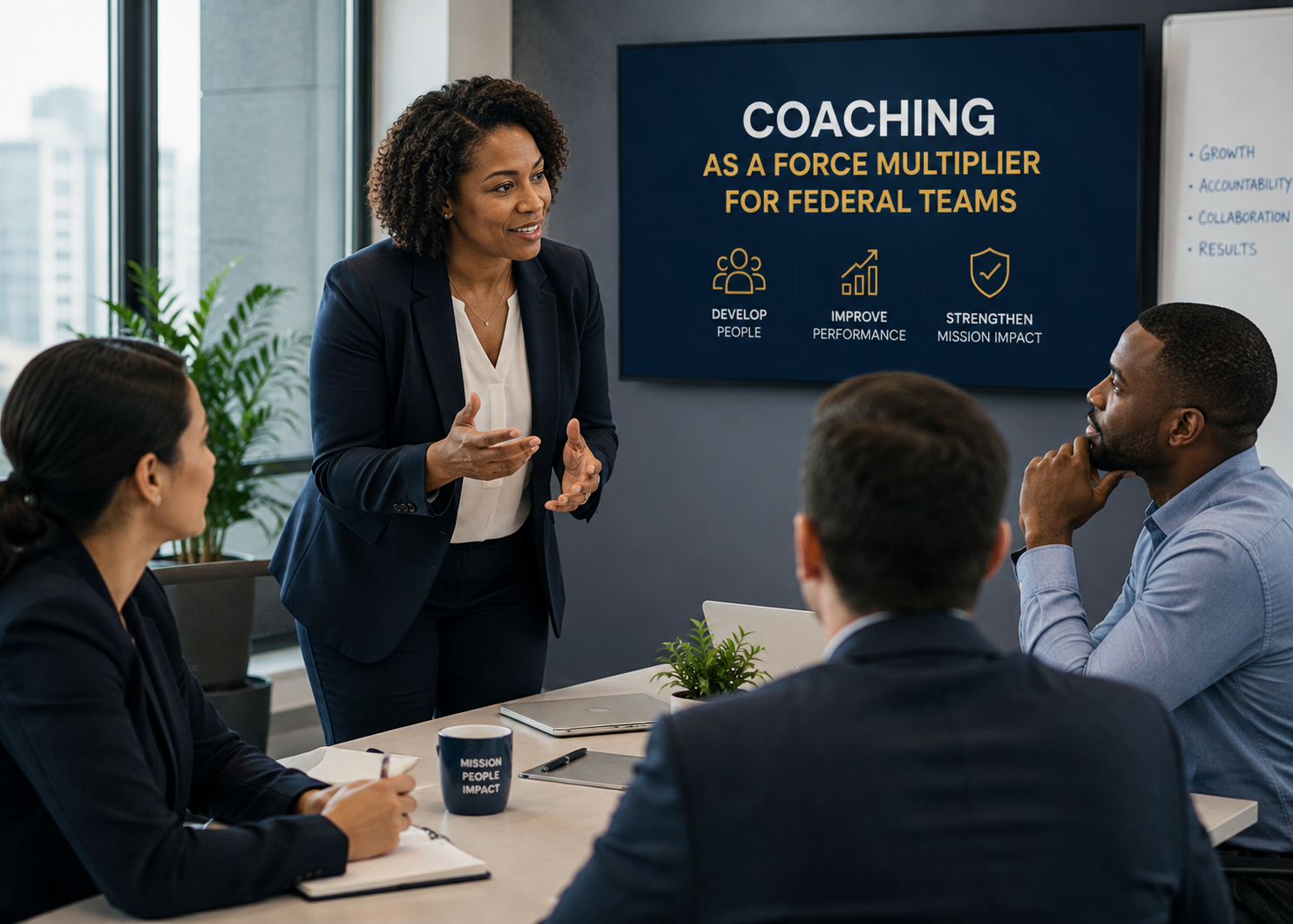 Coaching as a force multiplier for federal teams